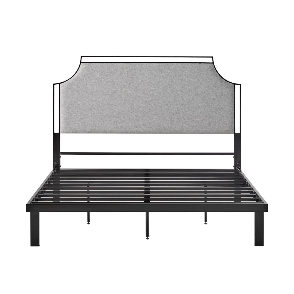 
                      
                        Mimi Upholstered Traditional Metal Queen Bed
                      
                    