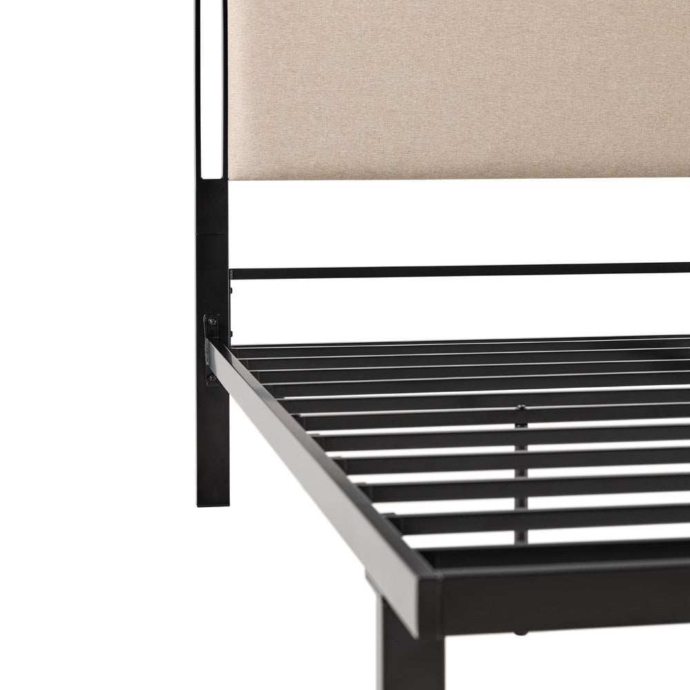 
                      
                        Mimi Upholstered Traditional Metal Queen Bed
                      
                    