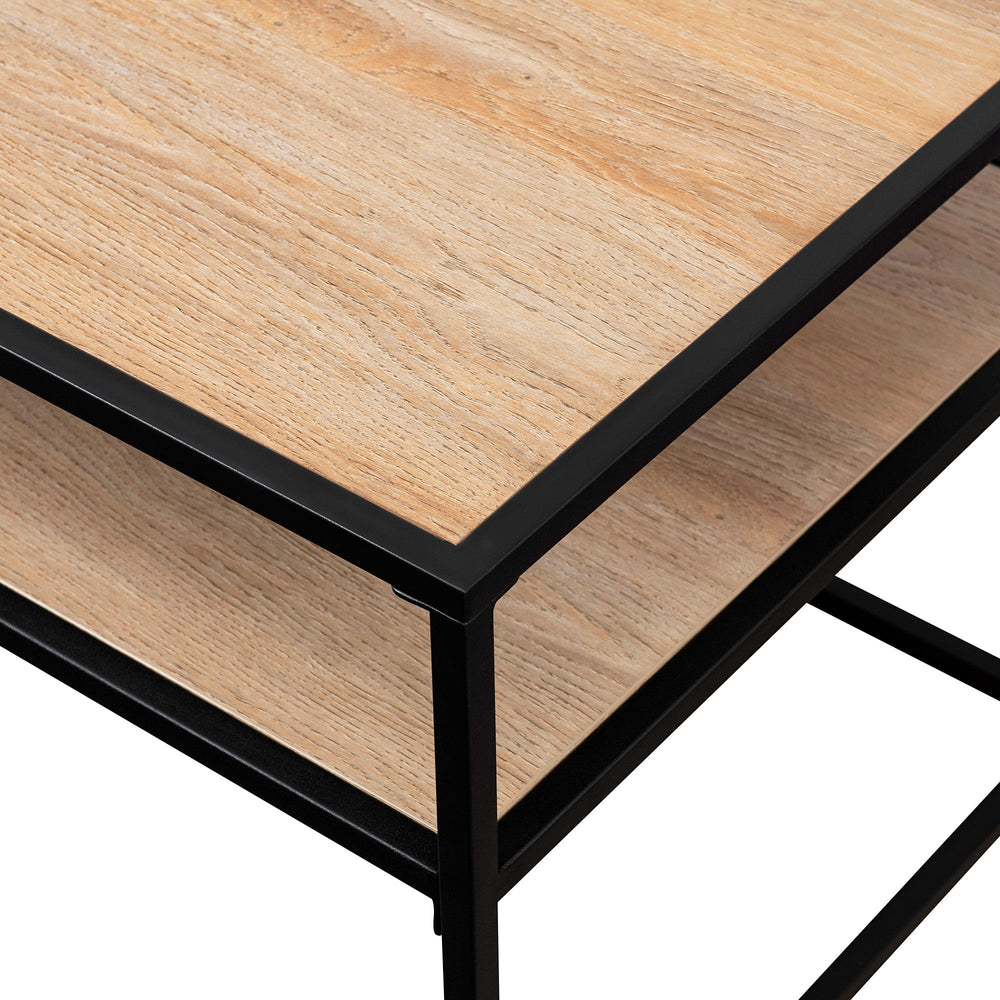
                      
                        Maya 40" Contemporary Metal Coffee Table
                      
                    