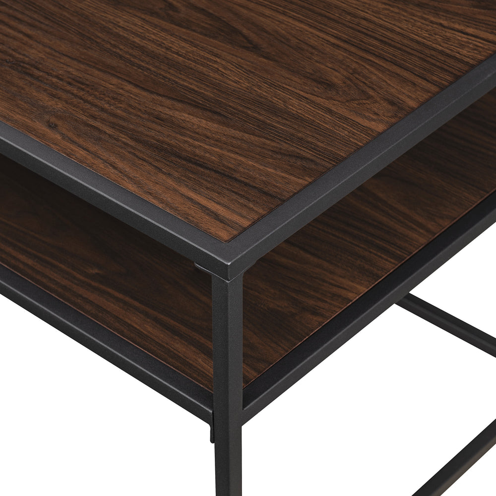 
                      
                        Maya 40" Contemporary Metal Coffee Table
                      
                    