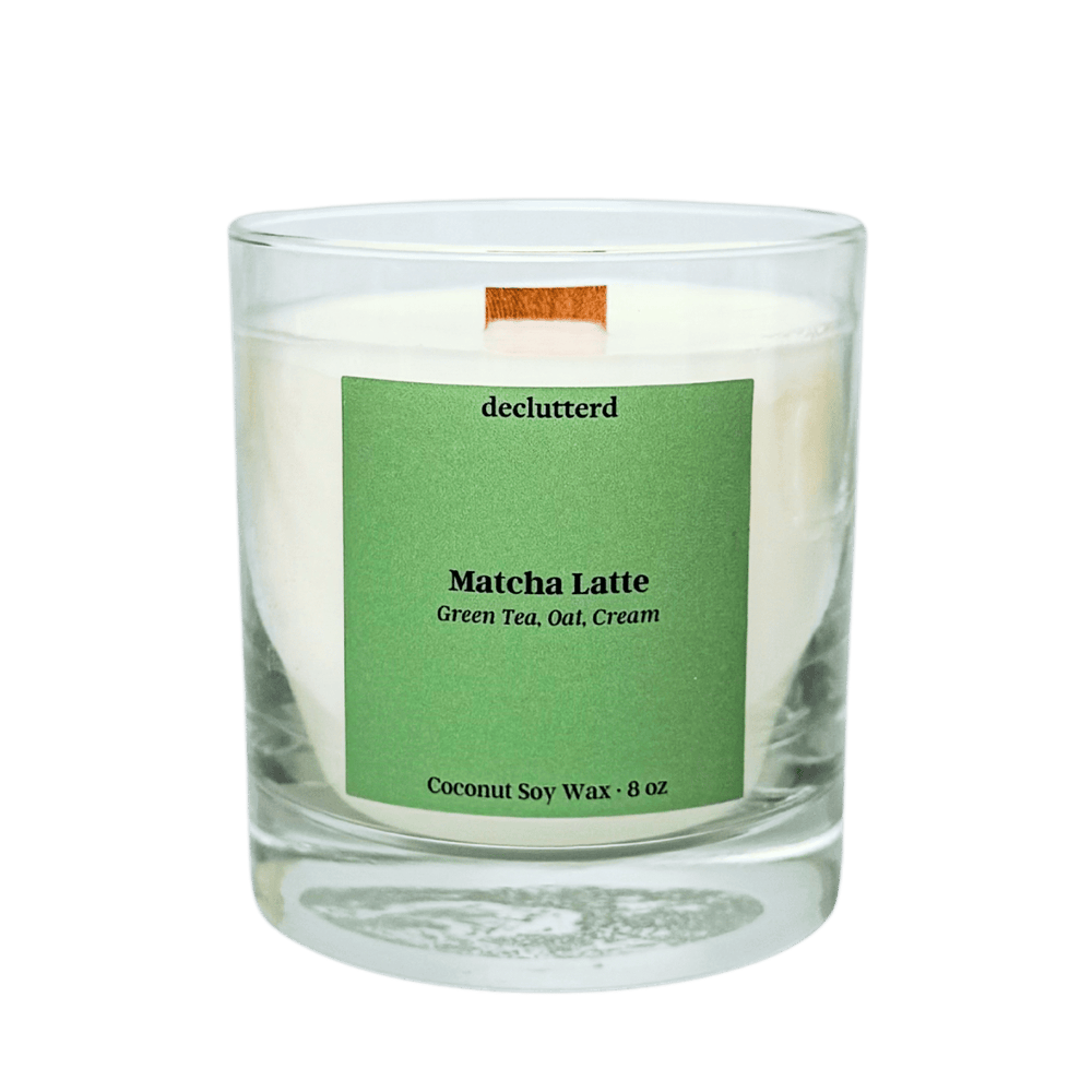 Matcha Latte Wood Wick Candle