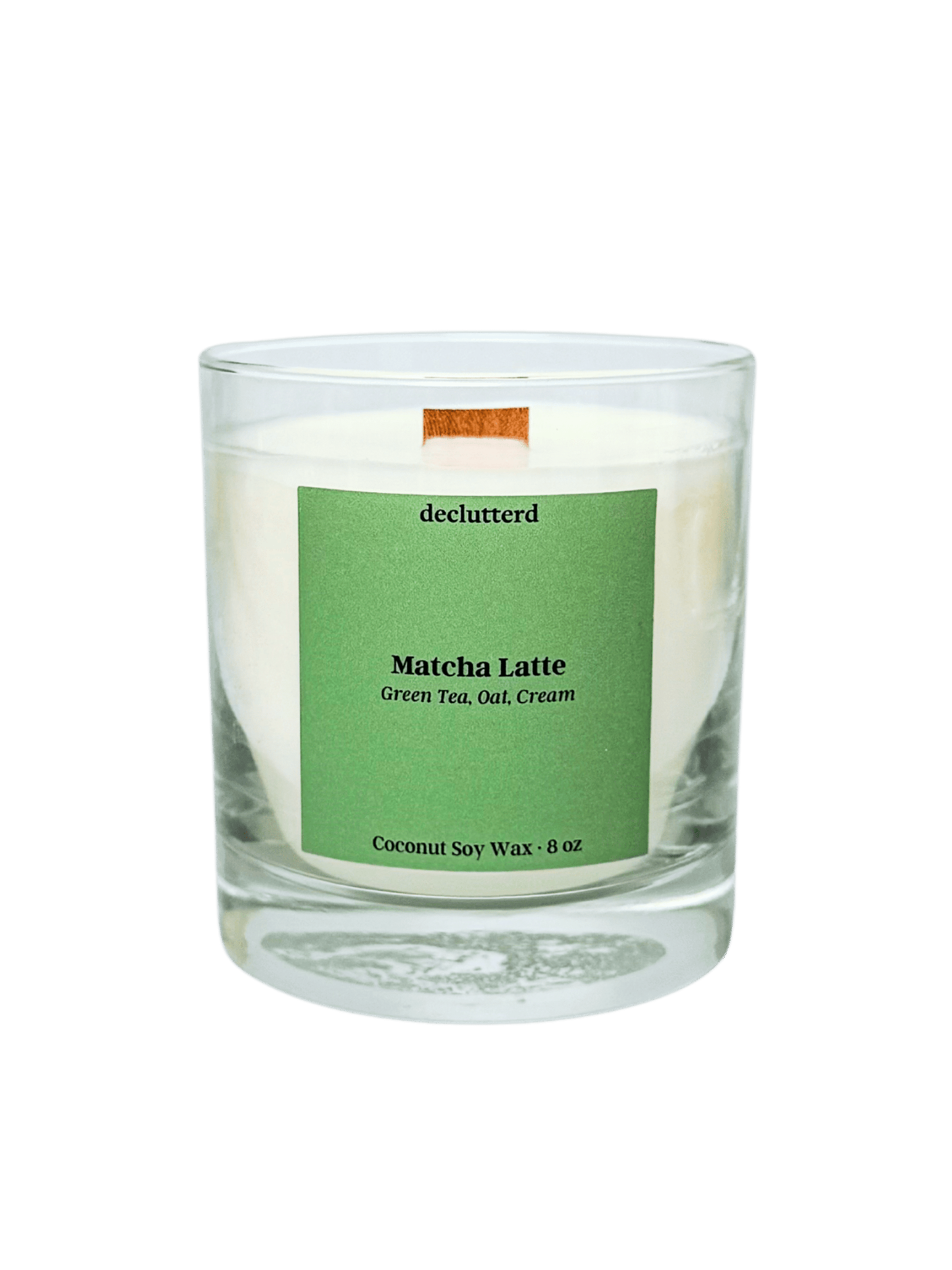 Matcha Latte Wood Wick Candle