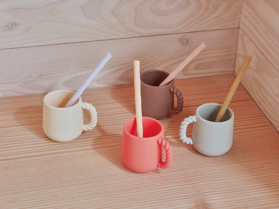 Mellow Cup, Set of 2 - Choko / Pale Mint