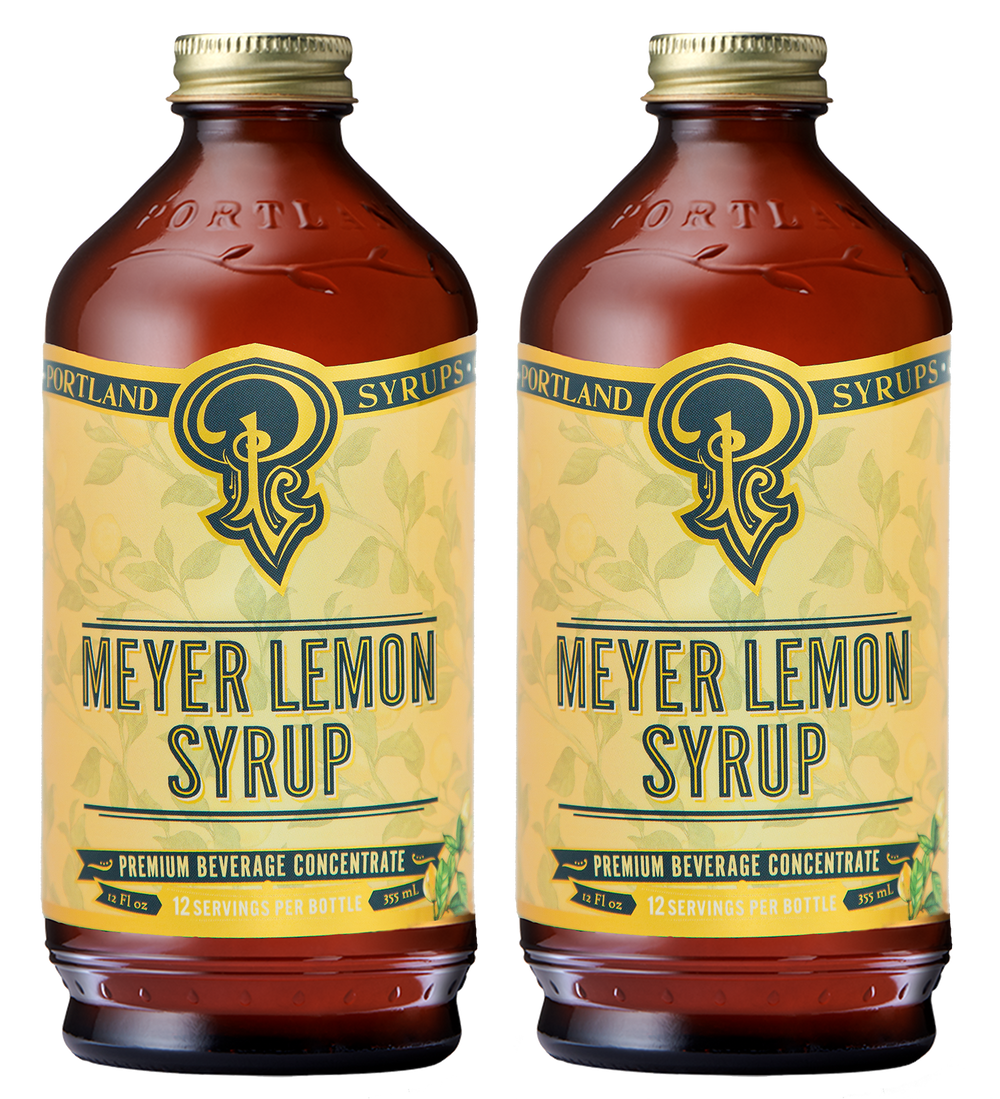 Meyer Lemon Syrup, 2 Pack