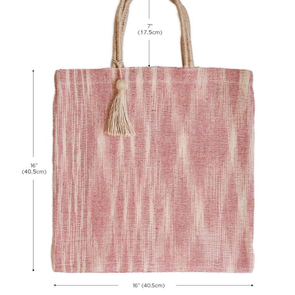 
                      
                        Nadi Jute Tote Bag - Red
                      
                    