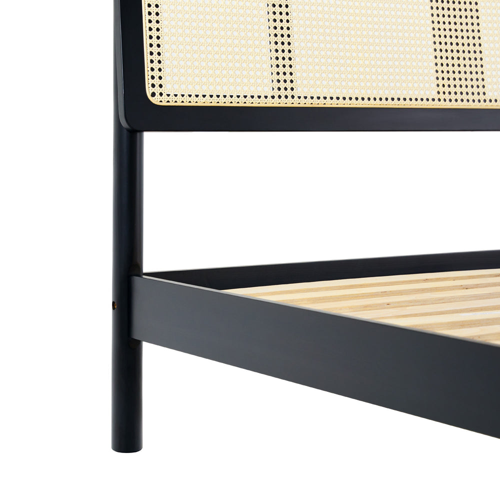 
                      
                        Neru Boho Curved Rattan-Headboard Bed Collection (Queen or King)
                      
                    