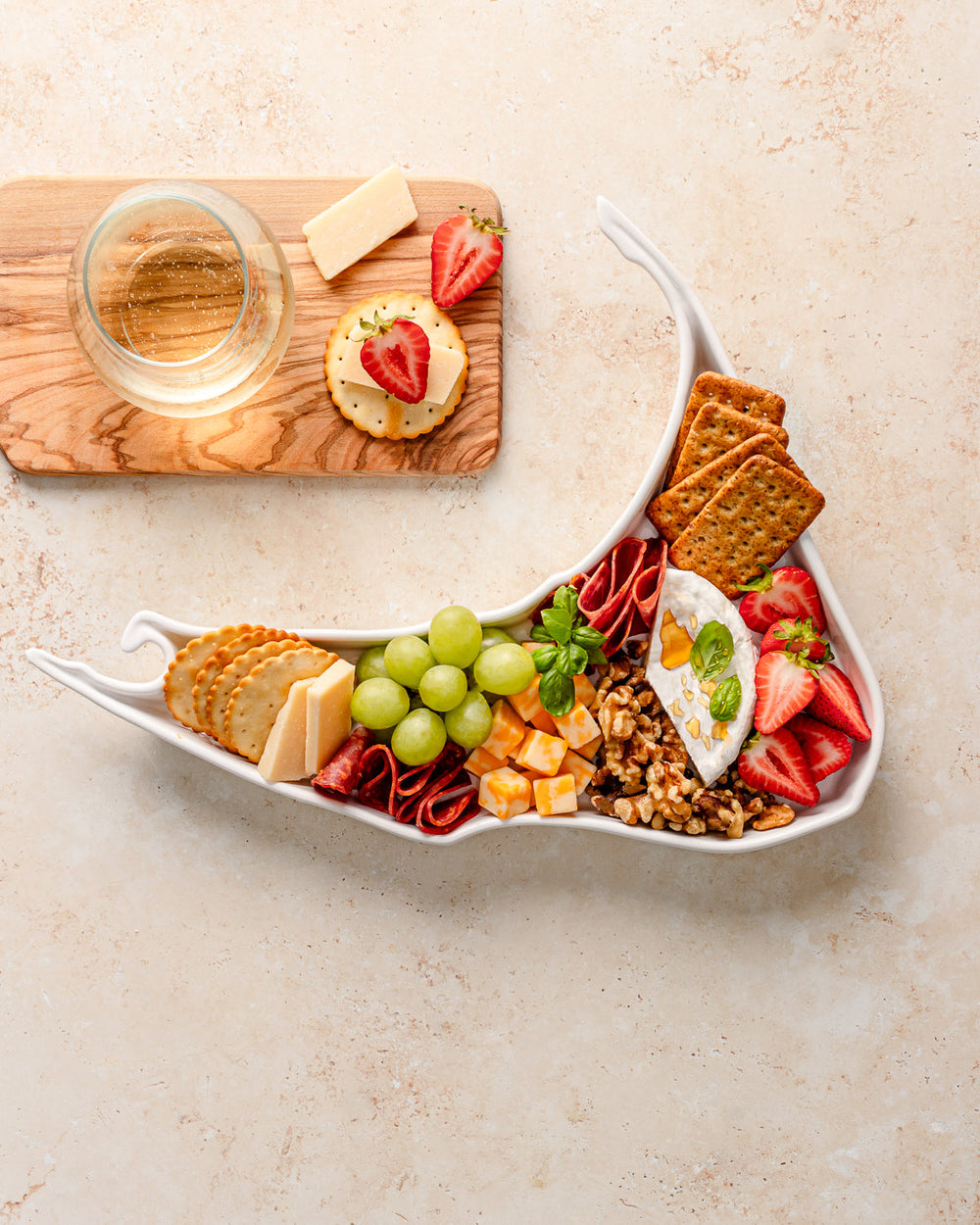 Nantucket Porcelain Serving Dish