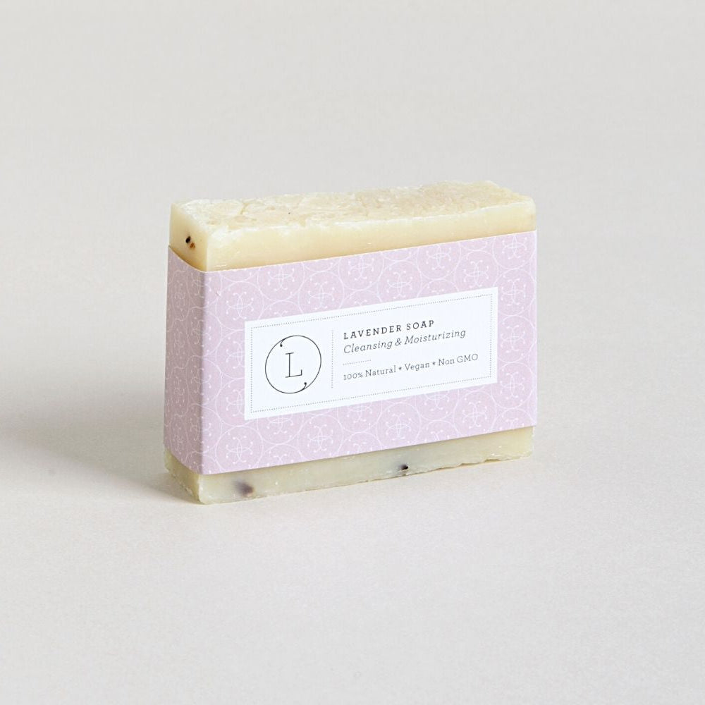 
                      
                        Natural Cold Process Soap Bar with Essential Oils, Lavender
                      
                    