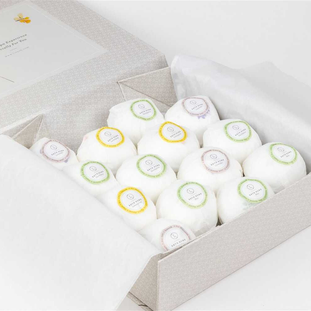 
                      
                        All Natural Bath Bombs Gift Set, Set of 14
                      
                    