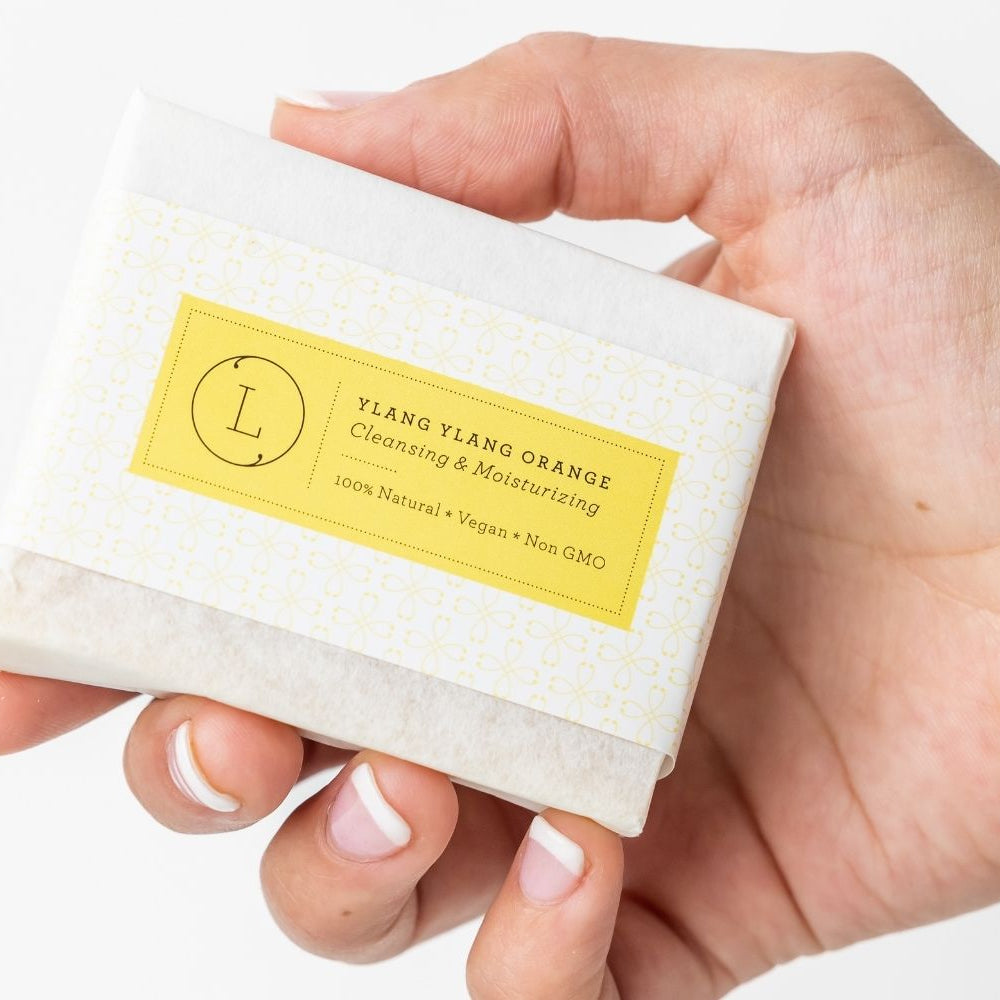 
                      
                        Natural Cold Process Soap Bar with Essential Oils, Orange Ylang Ylang
                      
                    