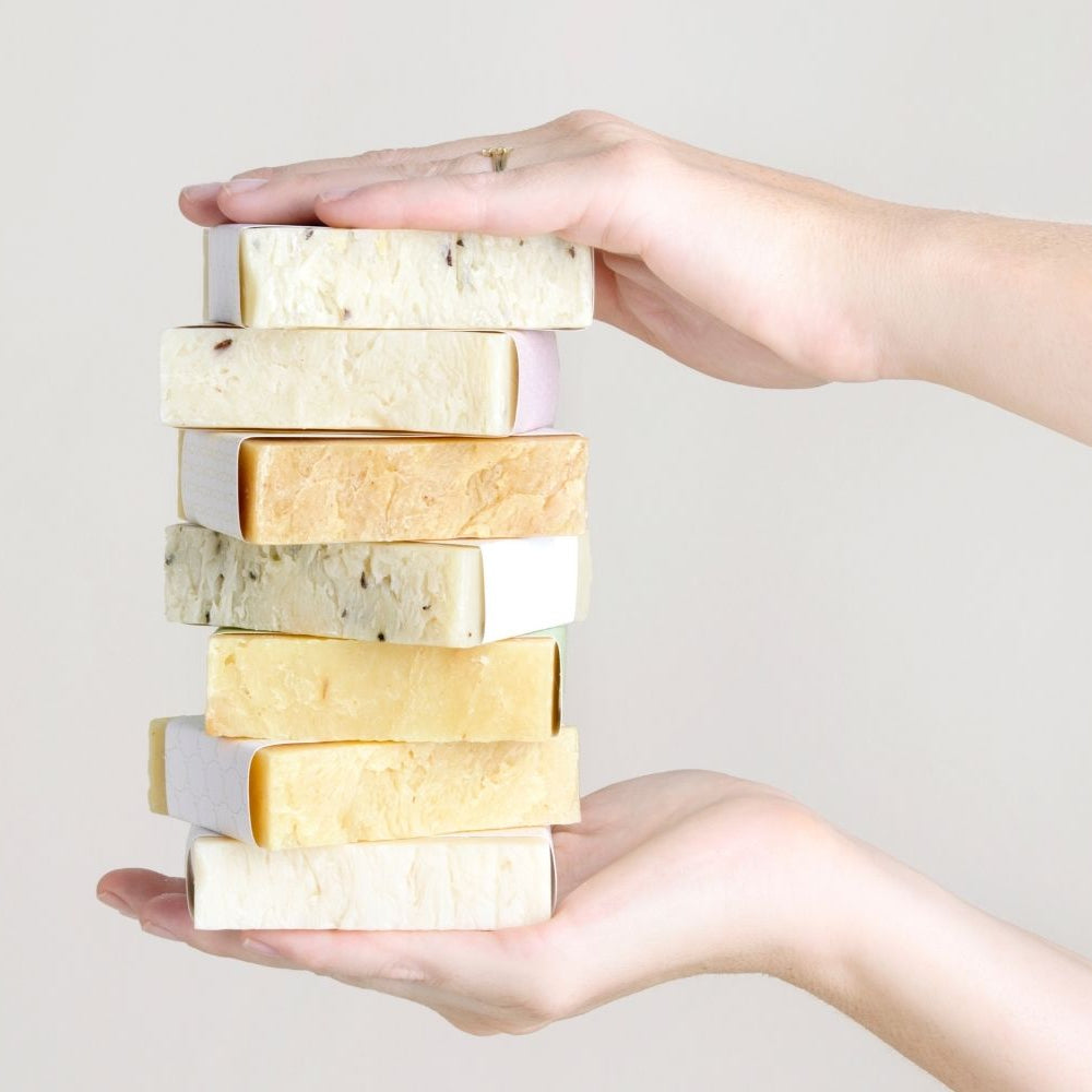
                      
                        Natural Cold Process Soap Bar with Essential Oils Gift Set
                      
                    