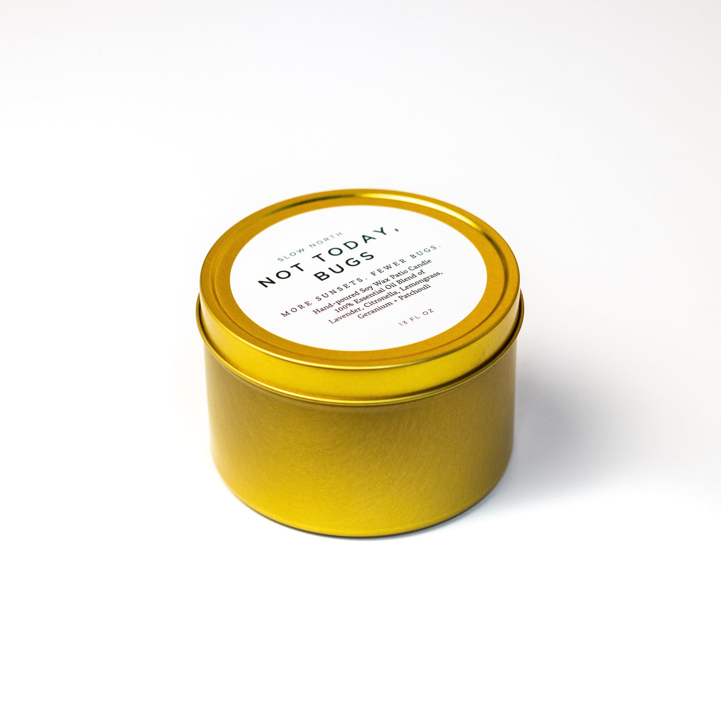 Not Today, Bugs - 13 oz Mosquito Candle
