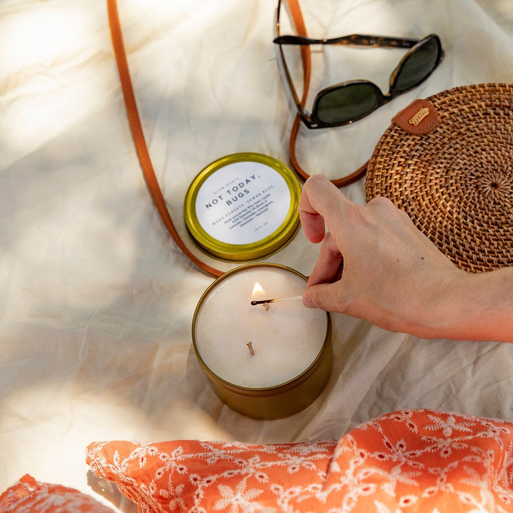 Not Today, Bugs - 13 oz Mosquito Candle