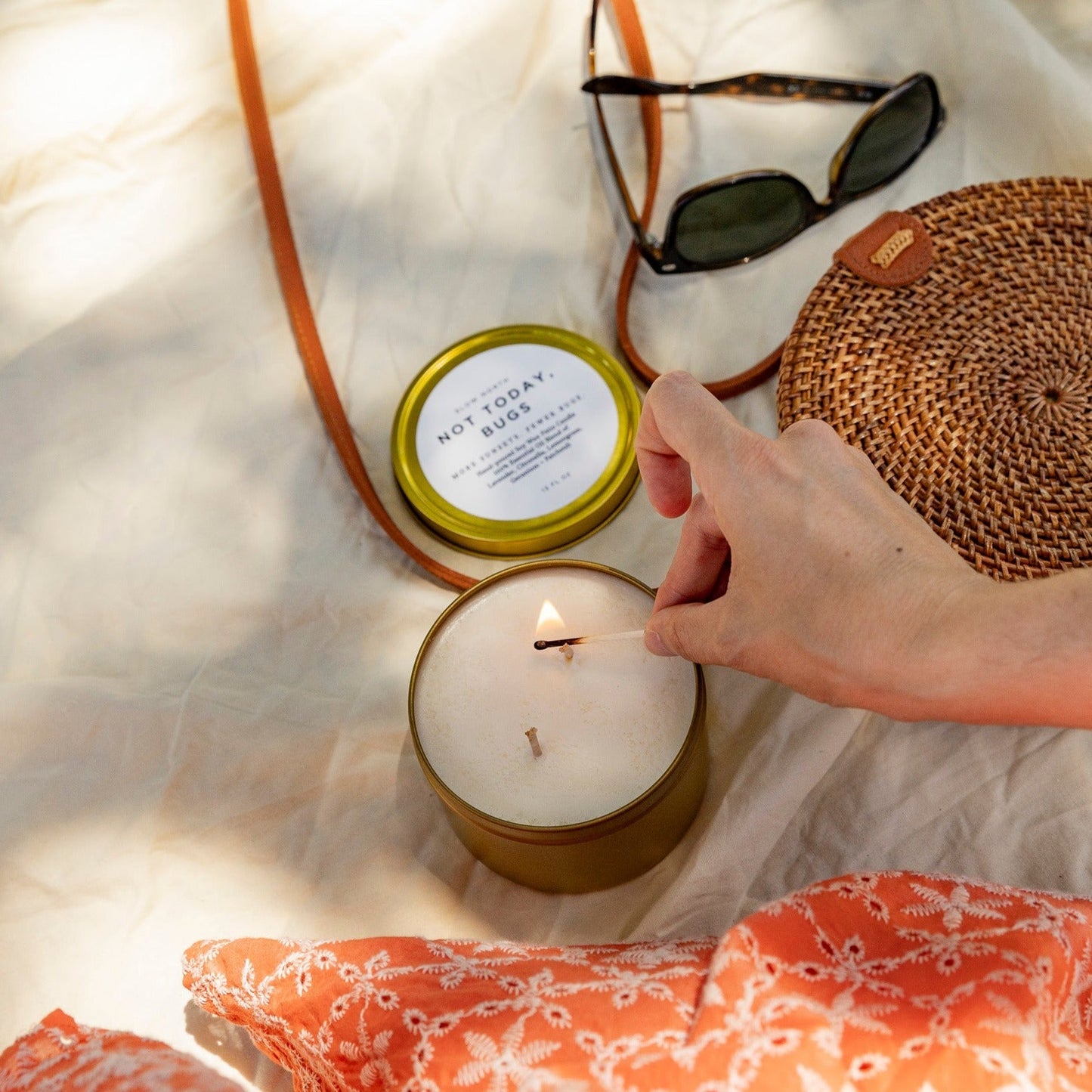 Not Today, Bugs - 13 oz Mosquito Candle