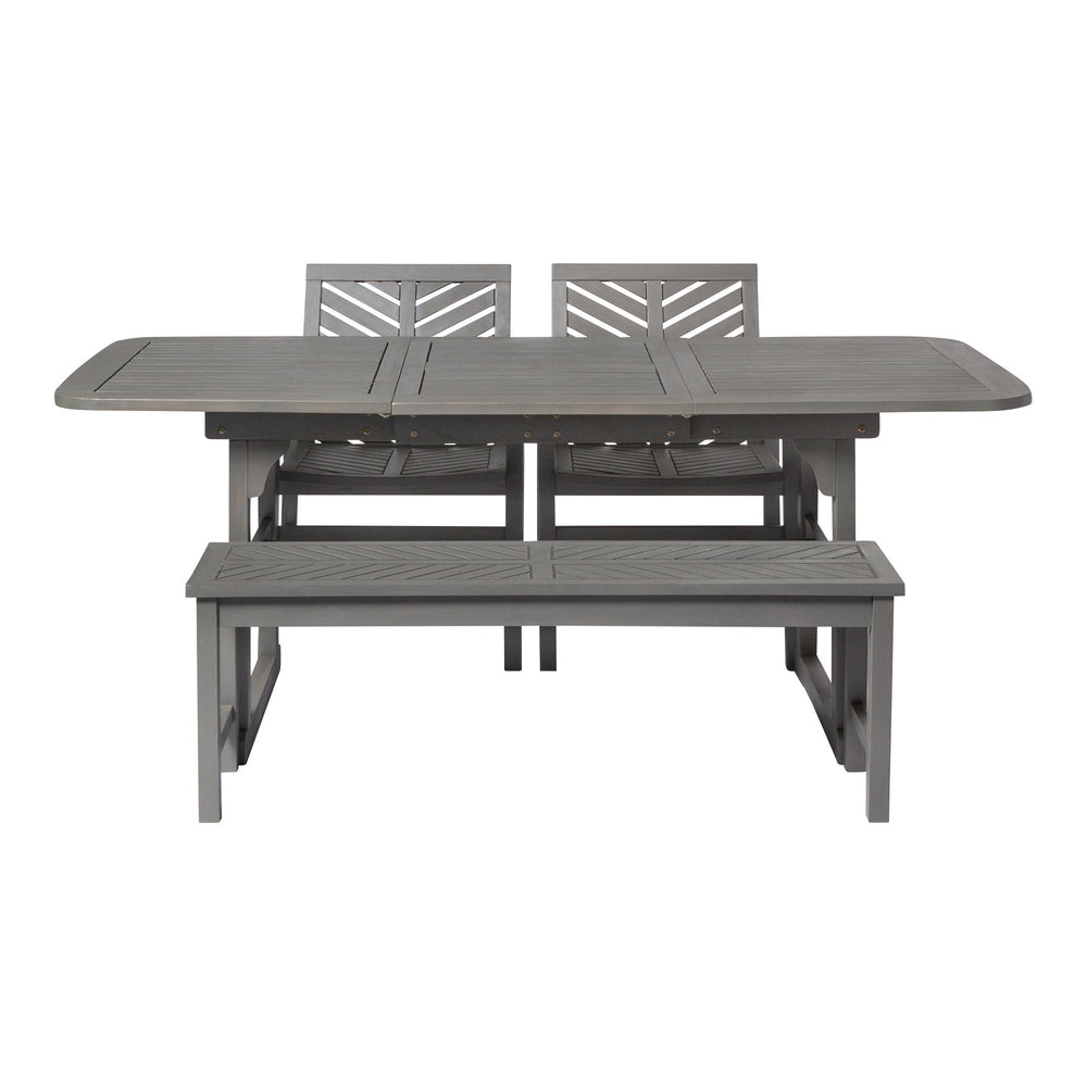 
                      
                        4-Piece Vincent Extendable Outdoor Patio Dining Set
                      
                    