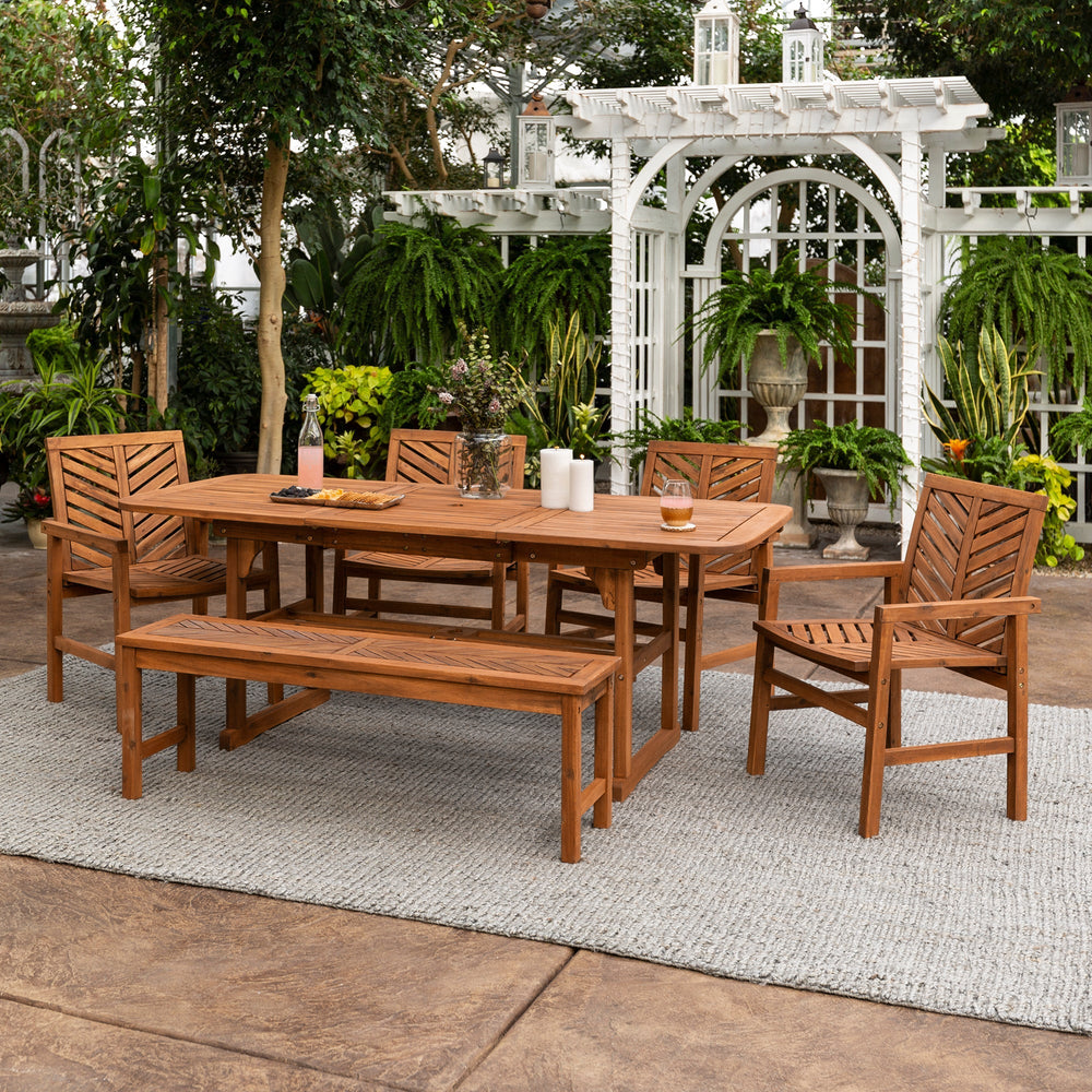 
                      
                        6-Piece Vincent Extendable Outdoor Patio Dining Set
                      
                    