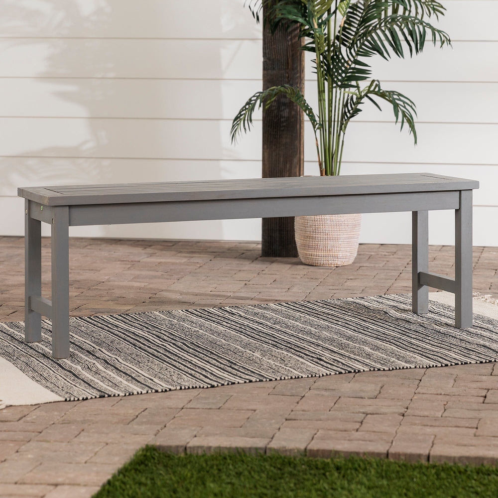 
                      
                        Midland Acacia Wood Outdoor Patio Bench
                      
                    