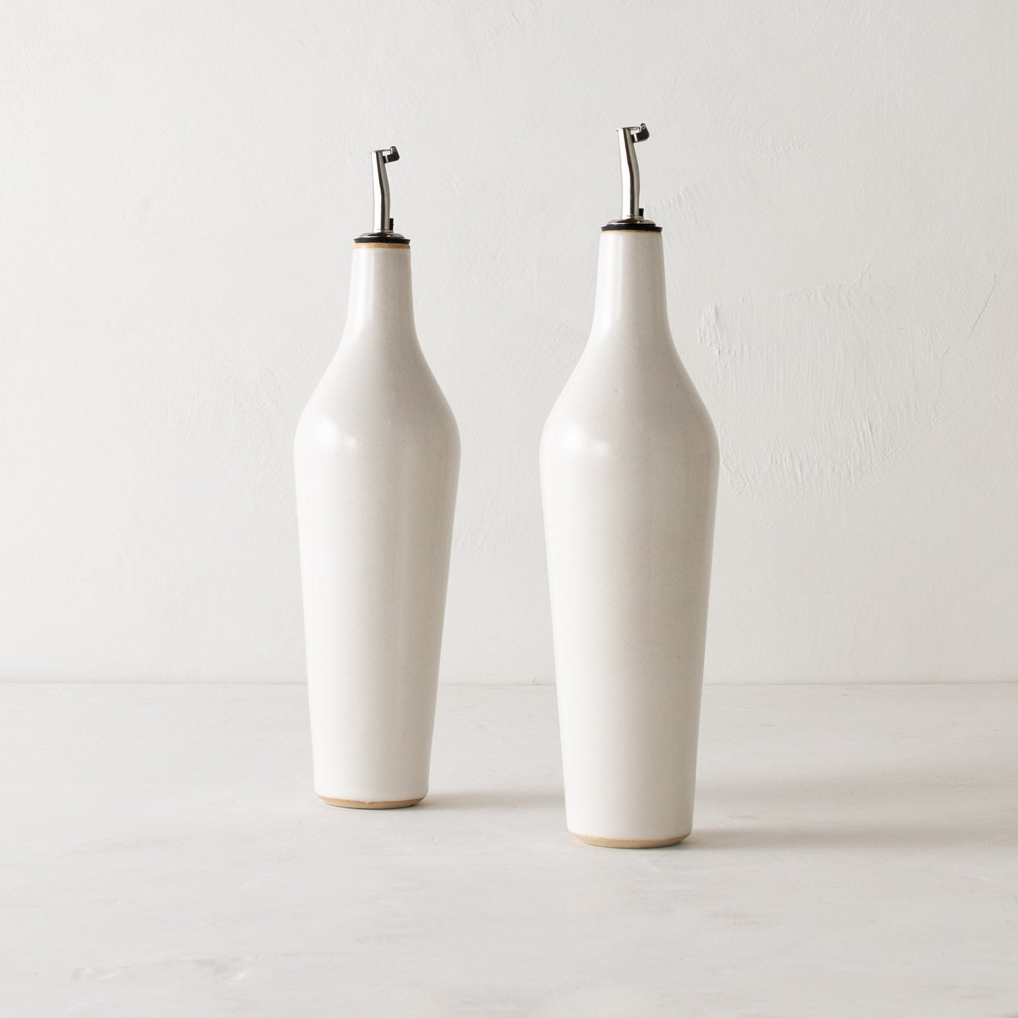 Minimal Oil Cruet | Glazed Stoneware
