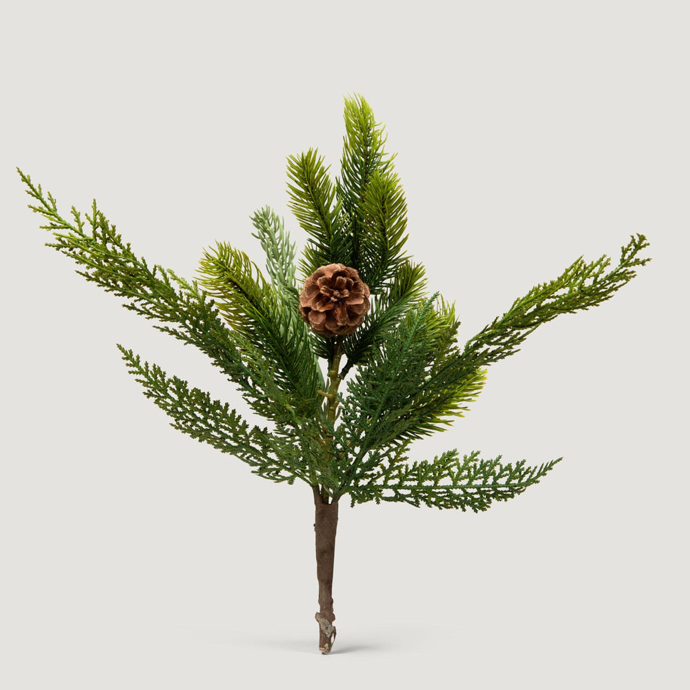 
                      
                        Artificial Winter Pine Evergreen Pick - 12"
                      
                    