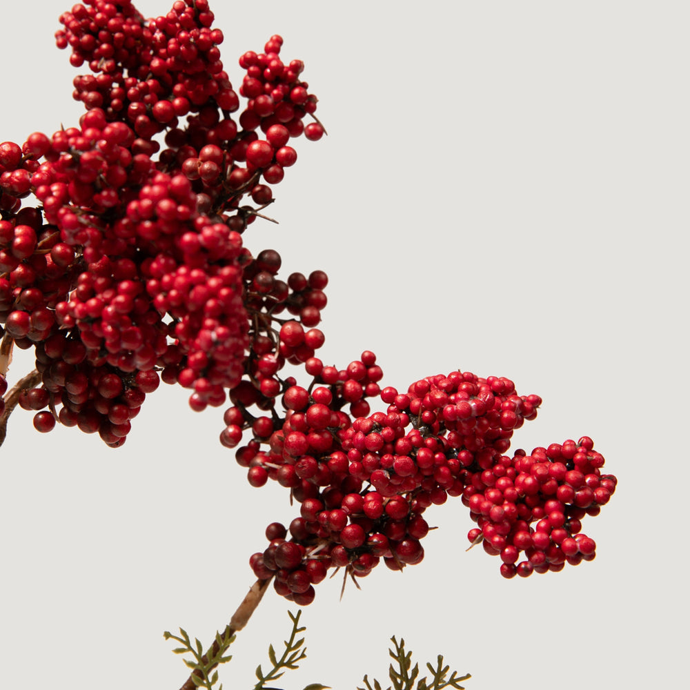 
                      
                        Holiday Red Artificial Berries Pick - 18"
                      
                    
