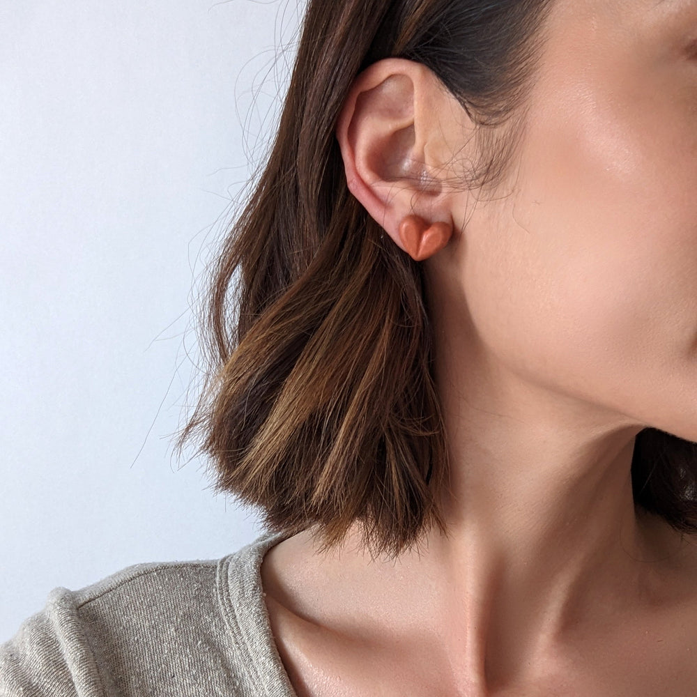
                      
                        Chunky Heart Earrings
                      
                    