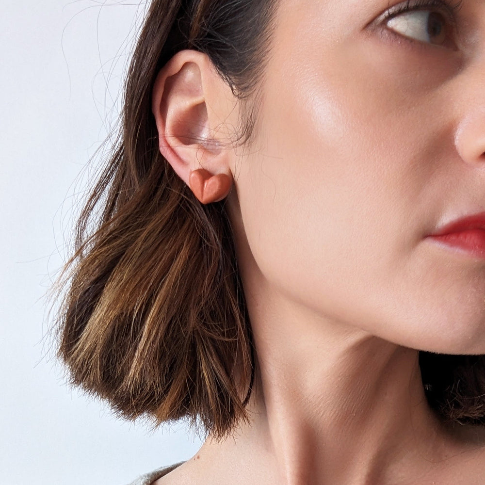 
                      
                        Chunky Heart Earrings
                      
                    
