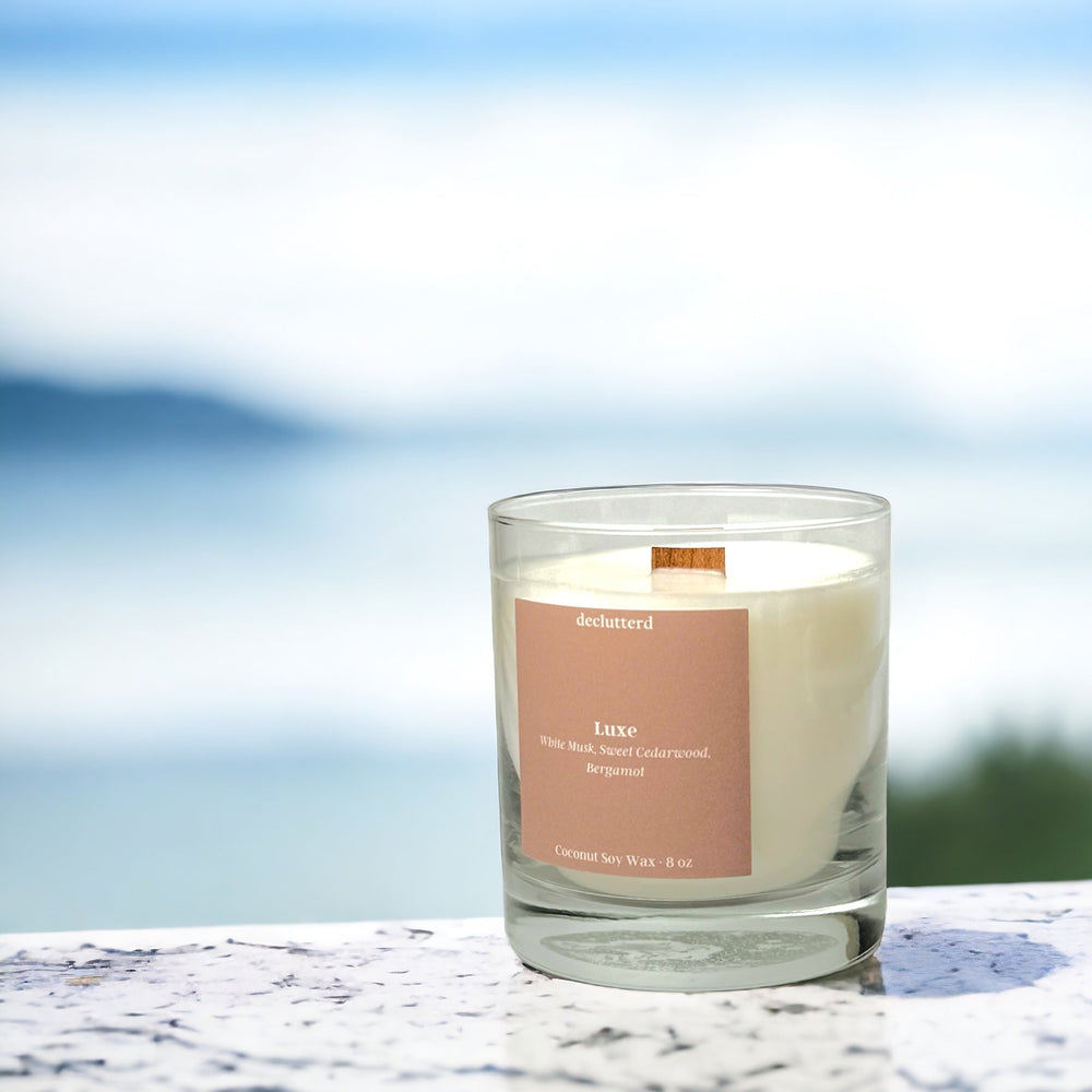 Luxe Wood Wick Candle