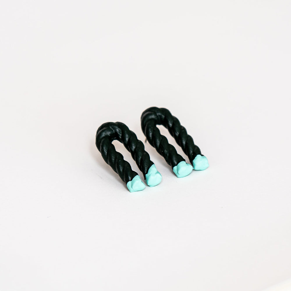 
                      
                        Bent Twizzle Earrings
                      
                    