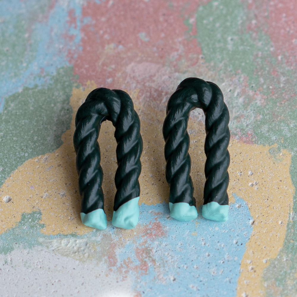 
                      
                        Bent Twizzle Earrings
                      
                    