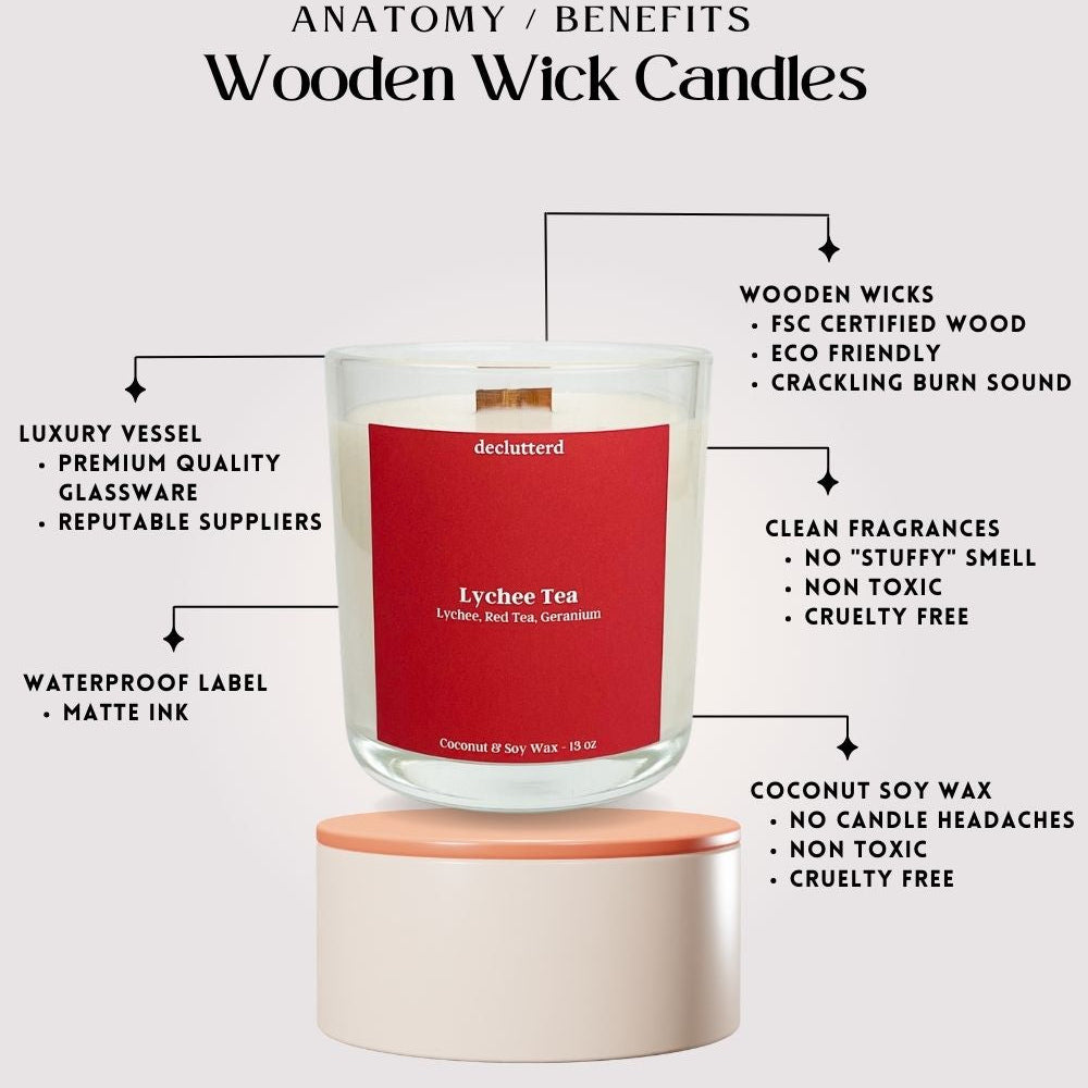 
                      
                        Lychee Tea Wood Wick Candle
                      
                    