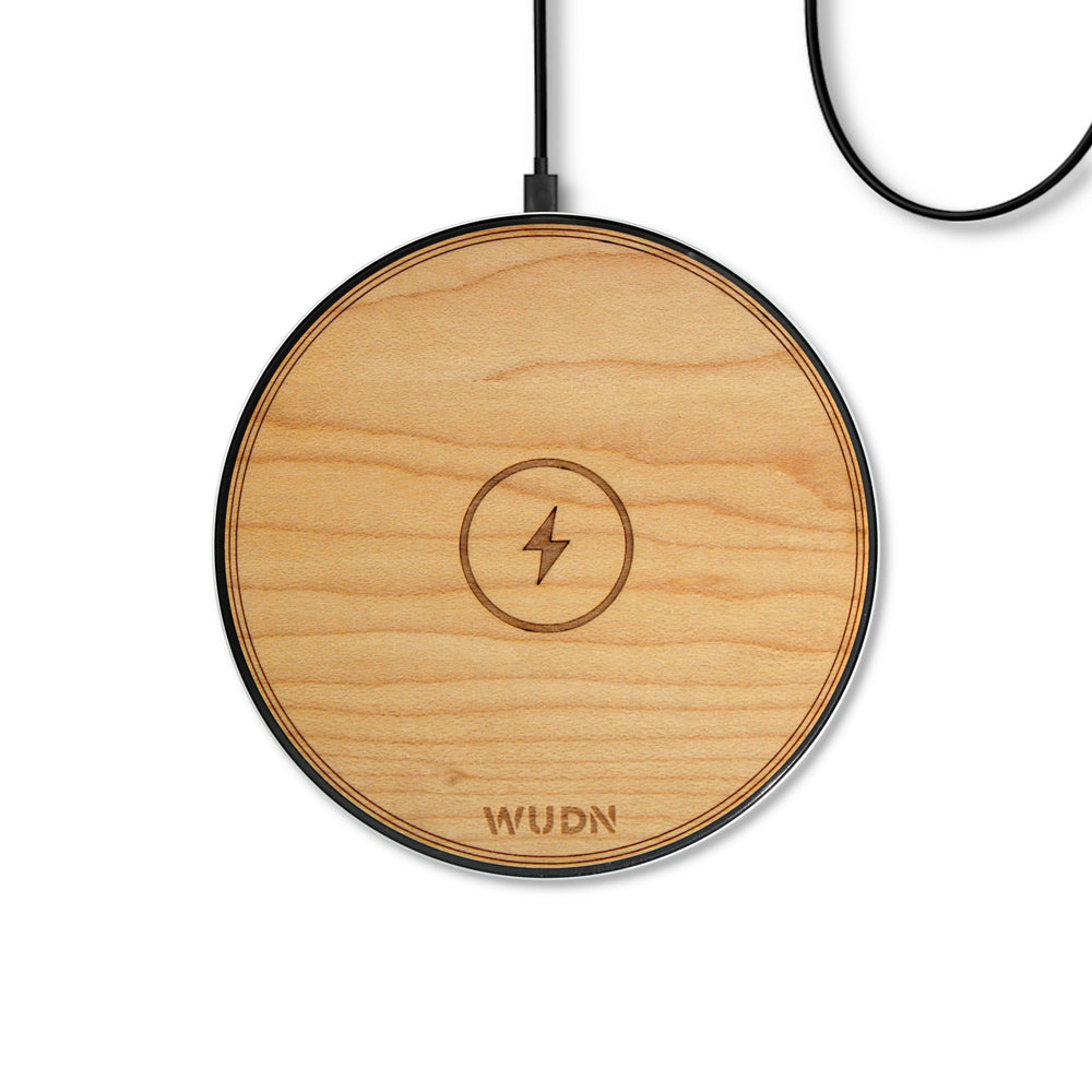 
                      
                        Wooden Qi Wireless Fast Charger
                      
                    