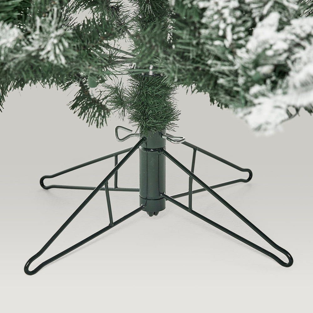 
                      
                        Frosted Pine Christmas Tree with Pre-Lit LED White Lights - 7.5'
                      
                    