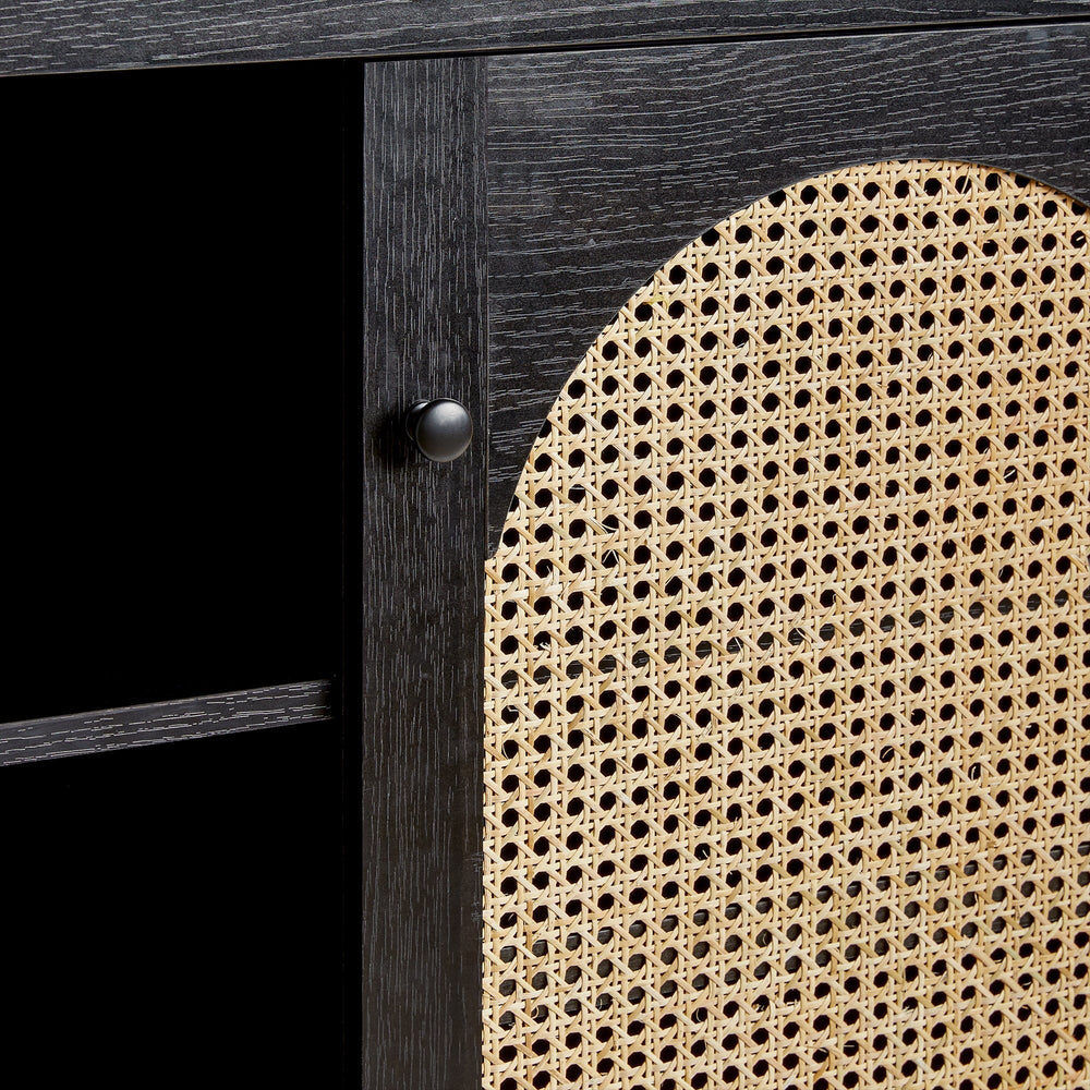 
                      
                        Sasha 58" 2 Door Sideboard with Arched Rattan Panels
                      
                    