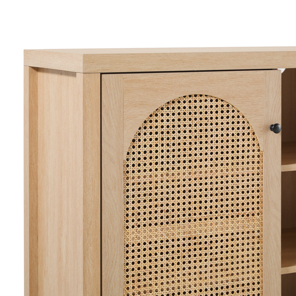 
                      
                        Sasha 58" 2 Door Sideboard with Arched Rattan Panels
                      
                    