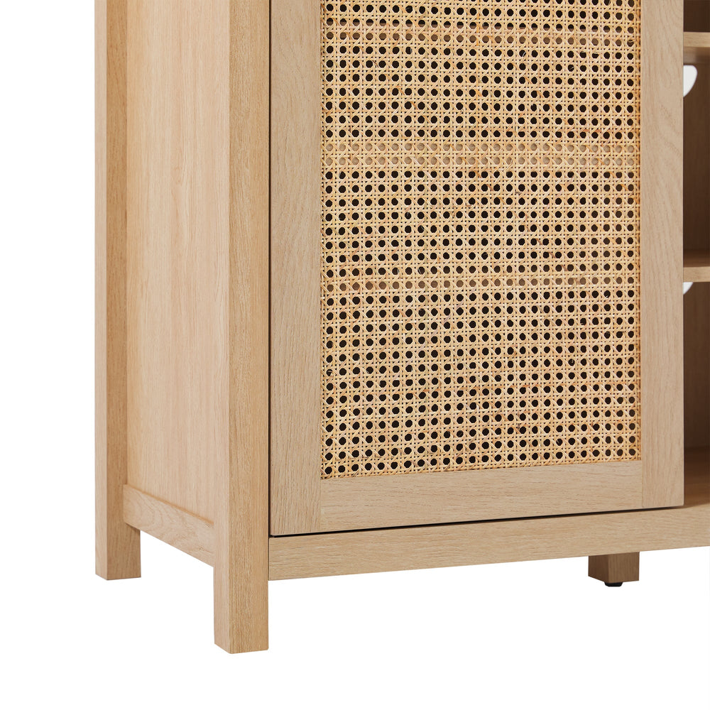 
                      
                        Sasha 58" 2 Door Sideboard with Arched Rattan Panels
                      
                    