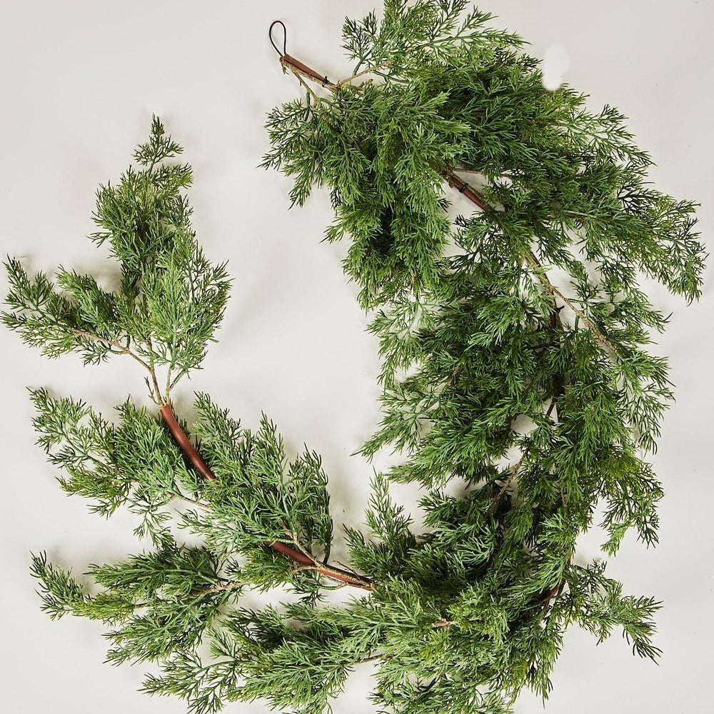 Fake Cedar Greenery Garland - 66”