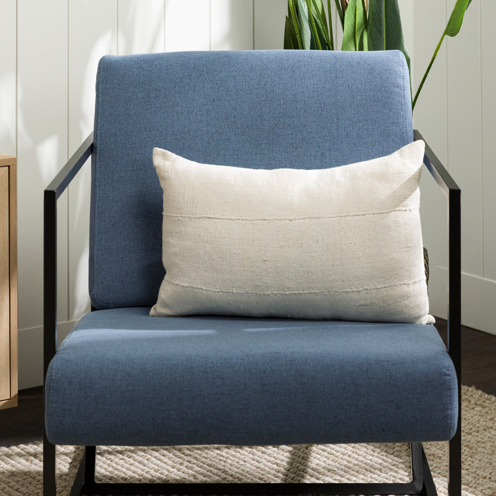 
                      
                        Mid-Century Modern Square Frame Fabric Lounge Chair
                      
                    