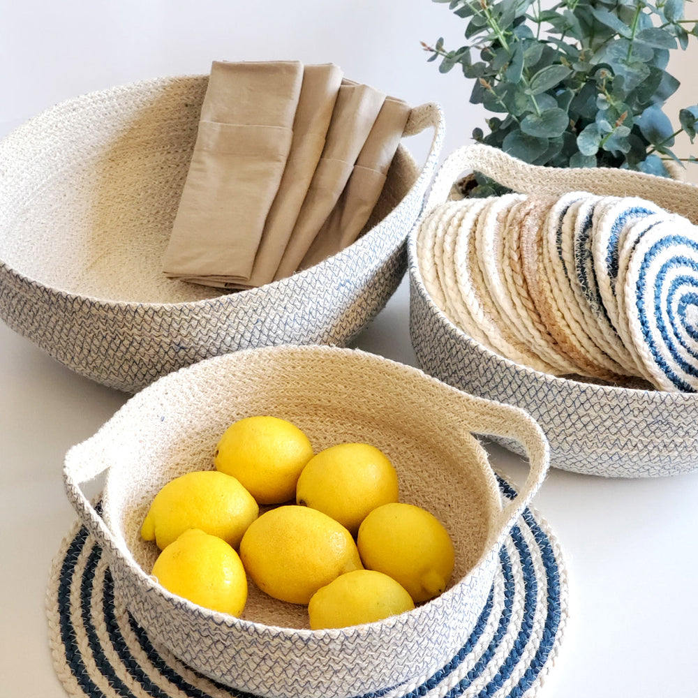 
                      
                        Kata Spiral Placemat, Blue - Set of 4
                      
                    