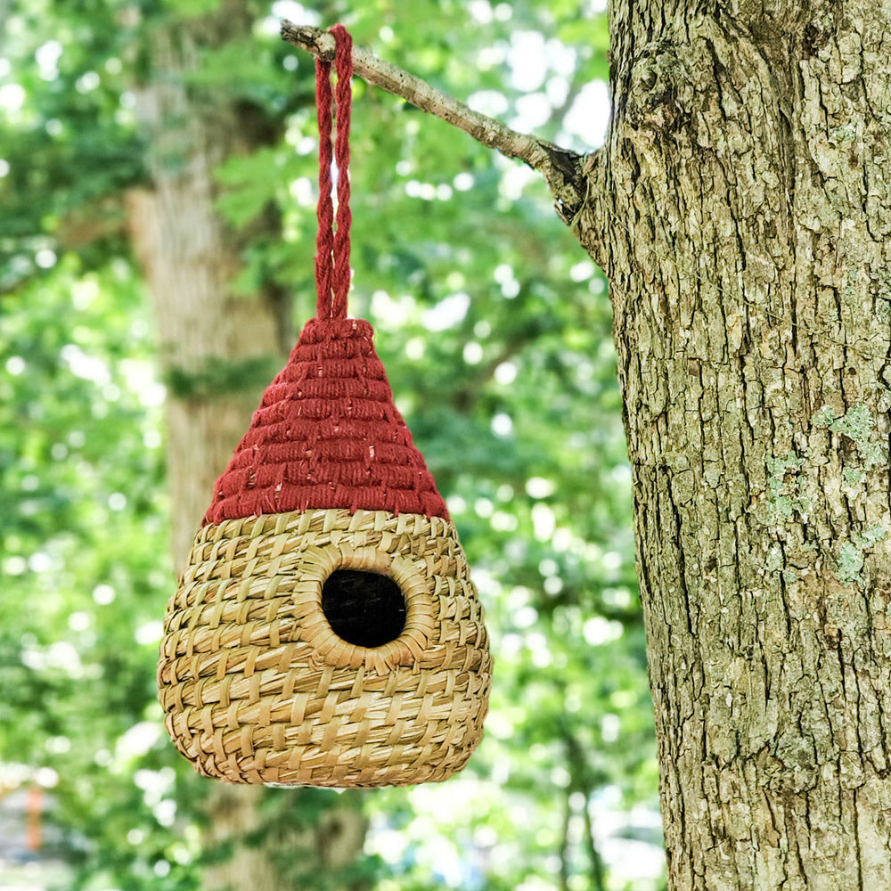 Seagrass Birdhouse - Dewdrop