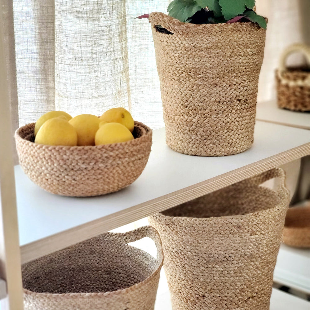 Kata Basket with Slit Handle