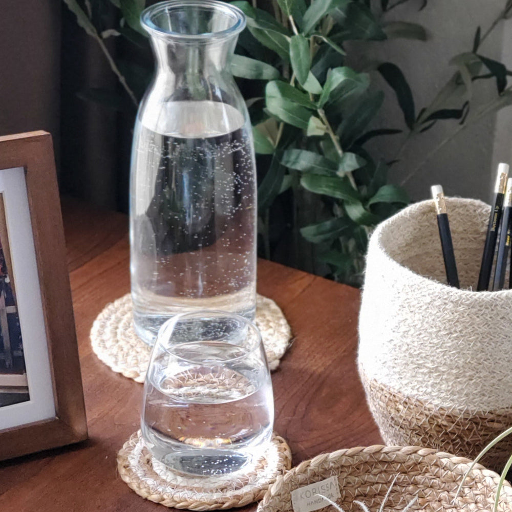 
                      
                        Kata Spiral Drink Coaster, Natural - Set of 4
                      
                    
