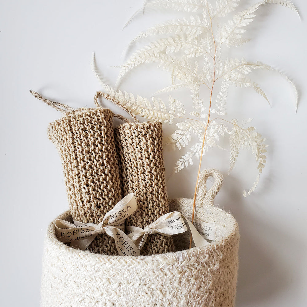 Hemp Washcloth, Set of 2