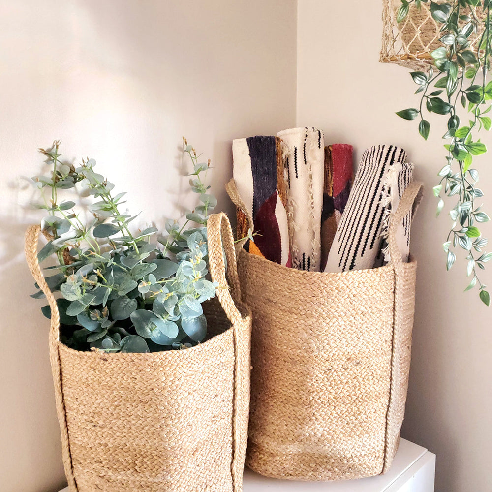 Kata Basket with Handle, Natural