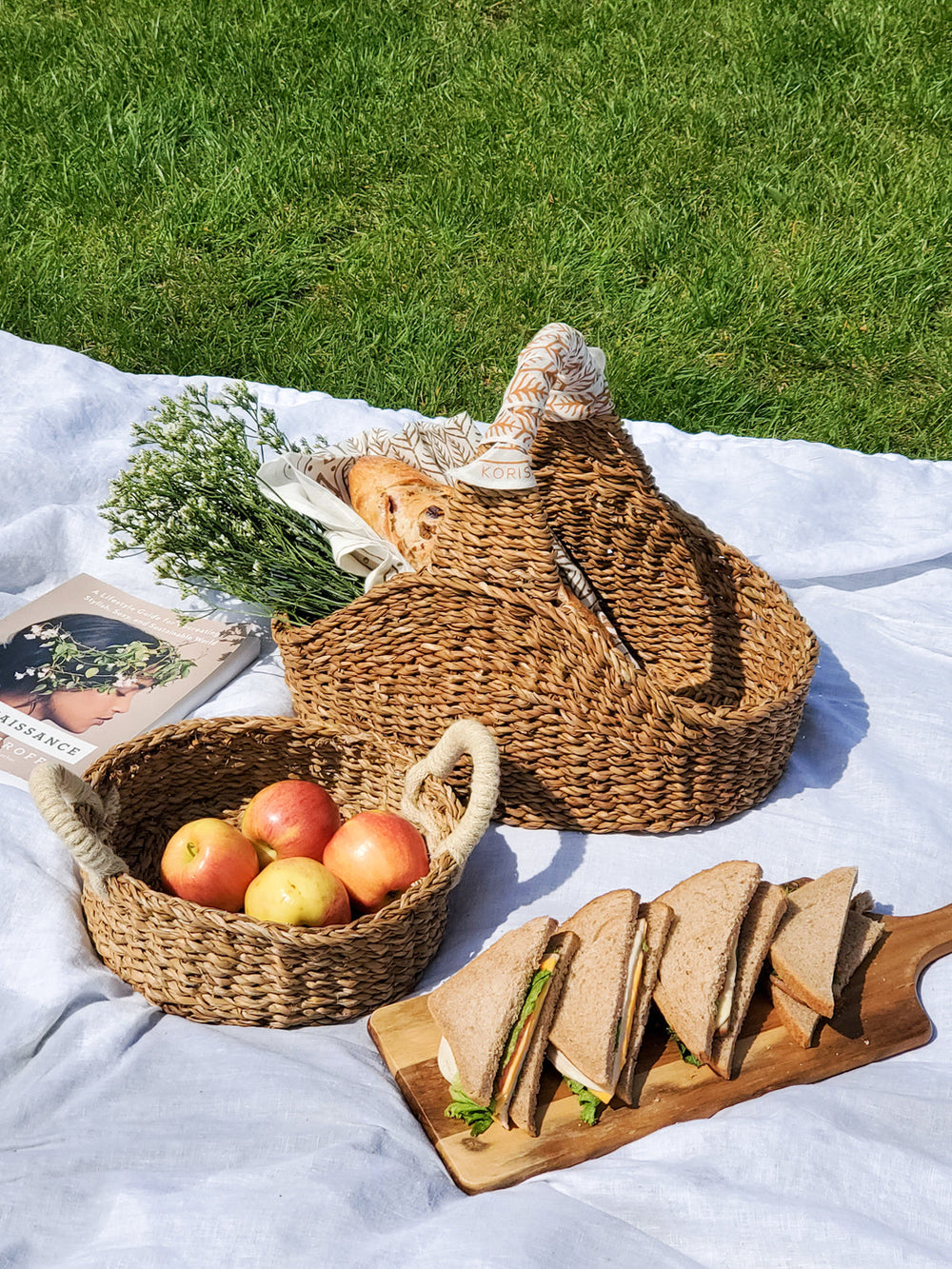 Savar Seagrass Picnic Basket