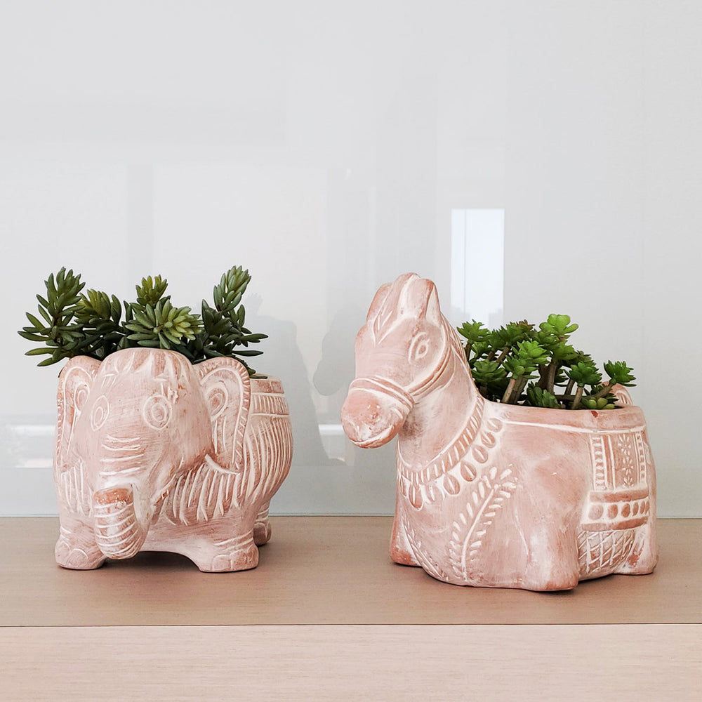 
                      
                        Terracotta Pot - Horse
                      
                    