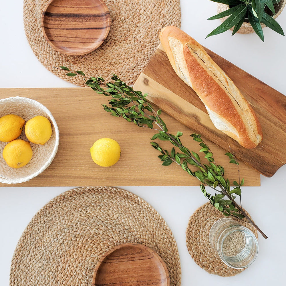 Kata Natural Coaster Trivet, Set of 4