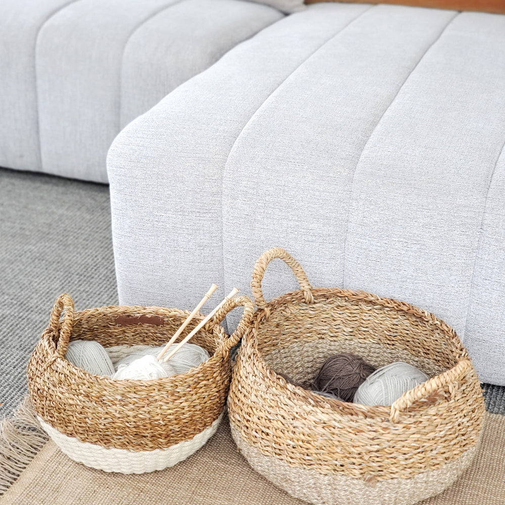 
                      
                        Ula Floor Basket, Natural
                      
                    