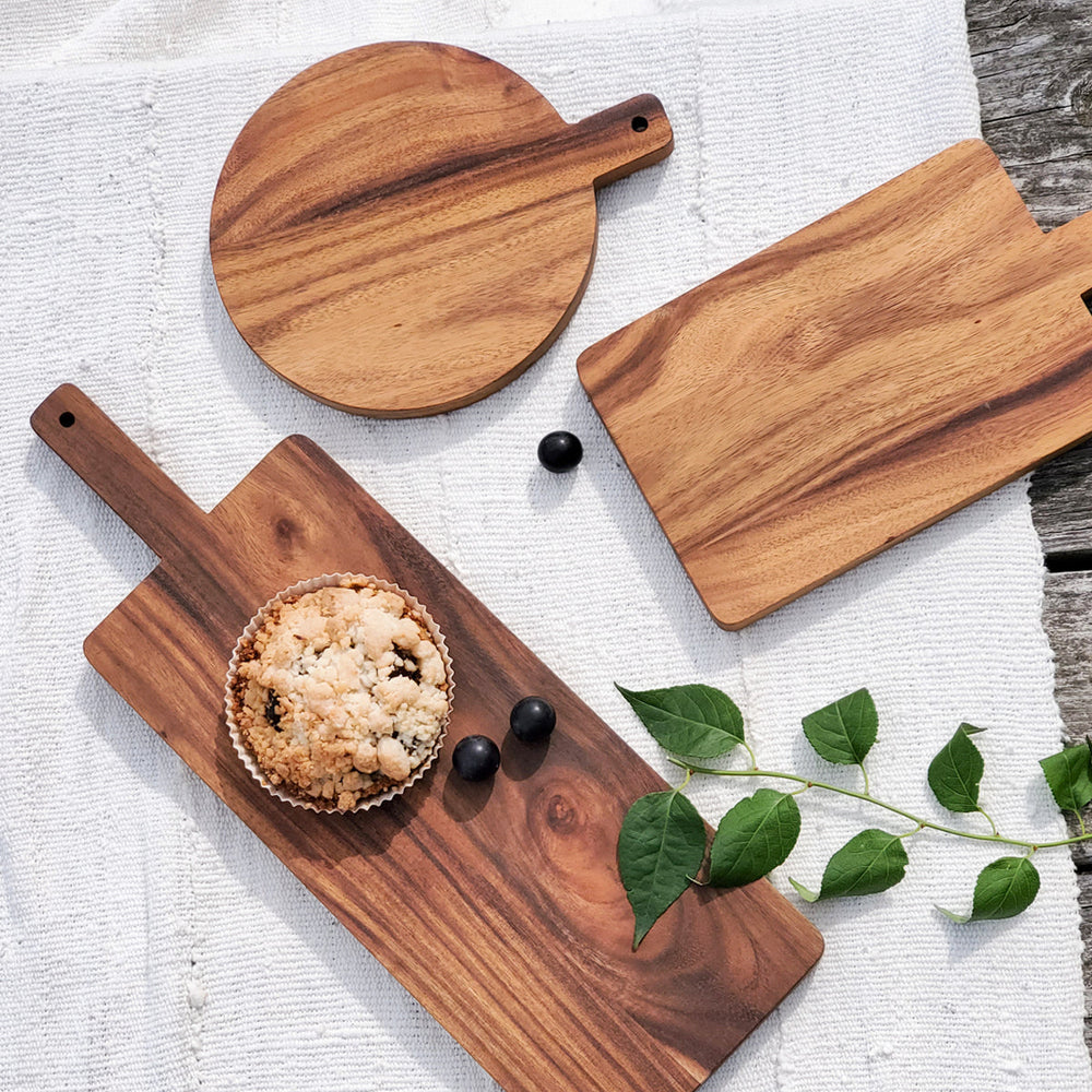 
                      
                        Wooden Serving Board with Handle, Large
                      
                    