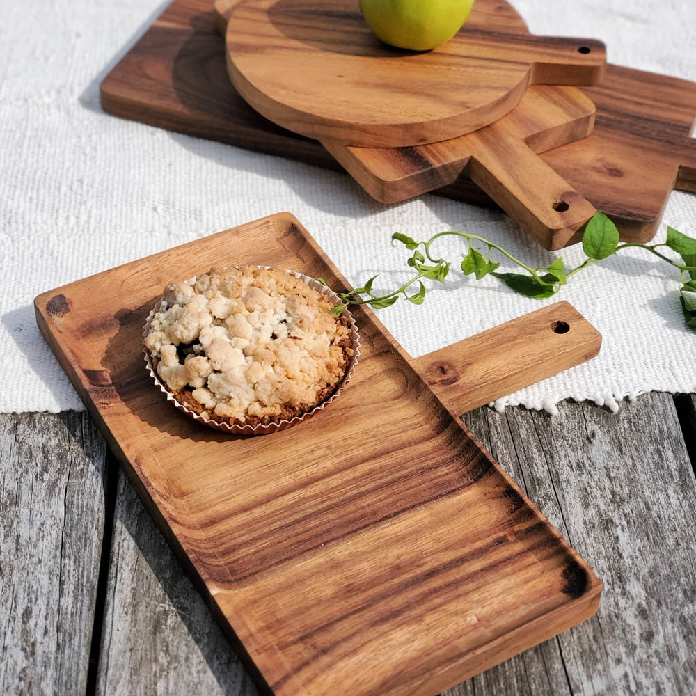 
                      
                        Wooden Serving Board with Handle
                      
                    