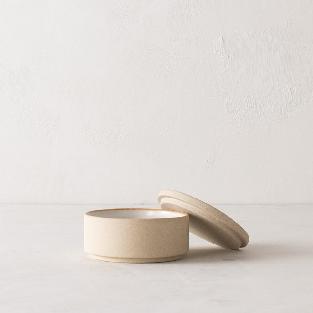 Minimal Salt Cellar | Raw Stoneware